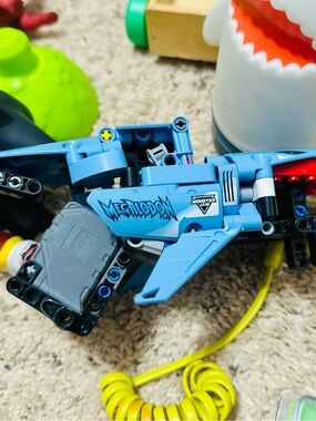 MEGA Toddler Toy Bundle! LEGO Megalodon, Shadow Hedgehog, Wooden Blocks